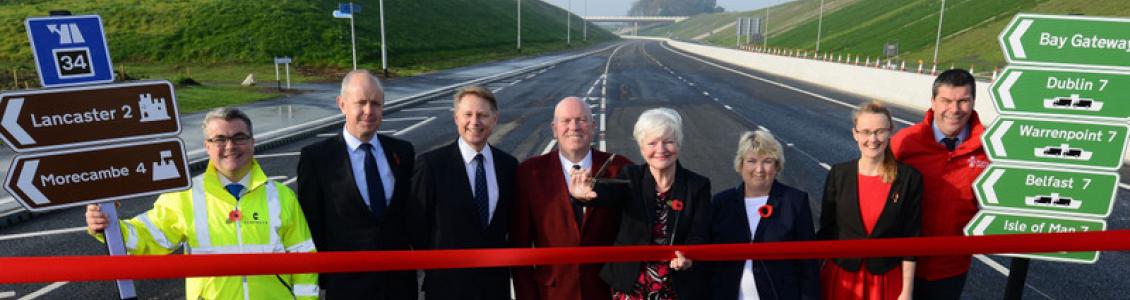 Heysham M6 Link Road Bay Gateway Now Open