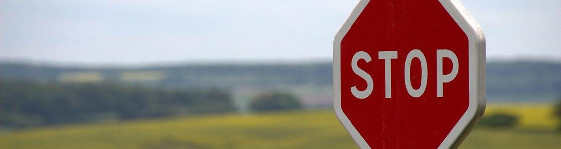 Stop sign