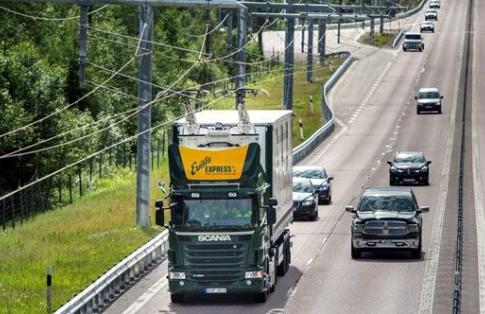 electric highway trucks sweden
