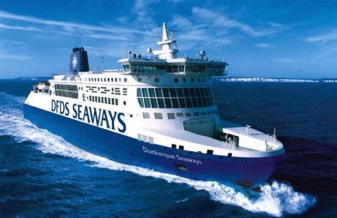DFDS Fracht Fahre nach Dunkirchen